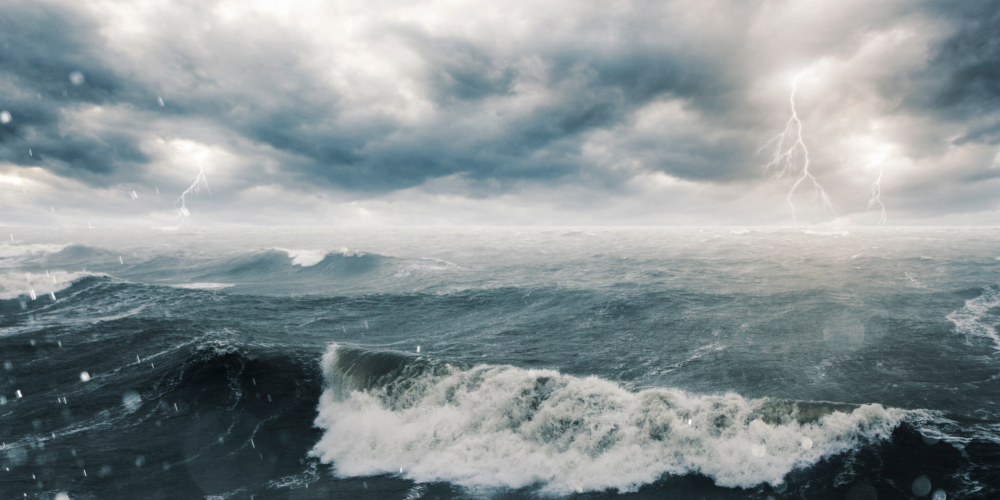 rough sea