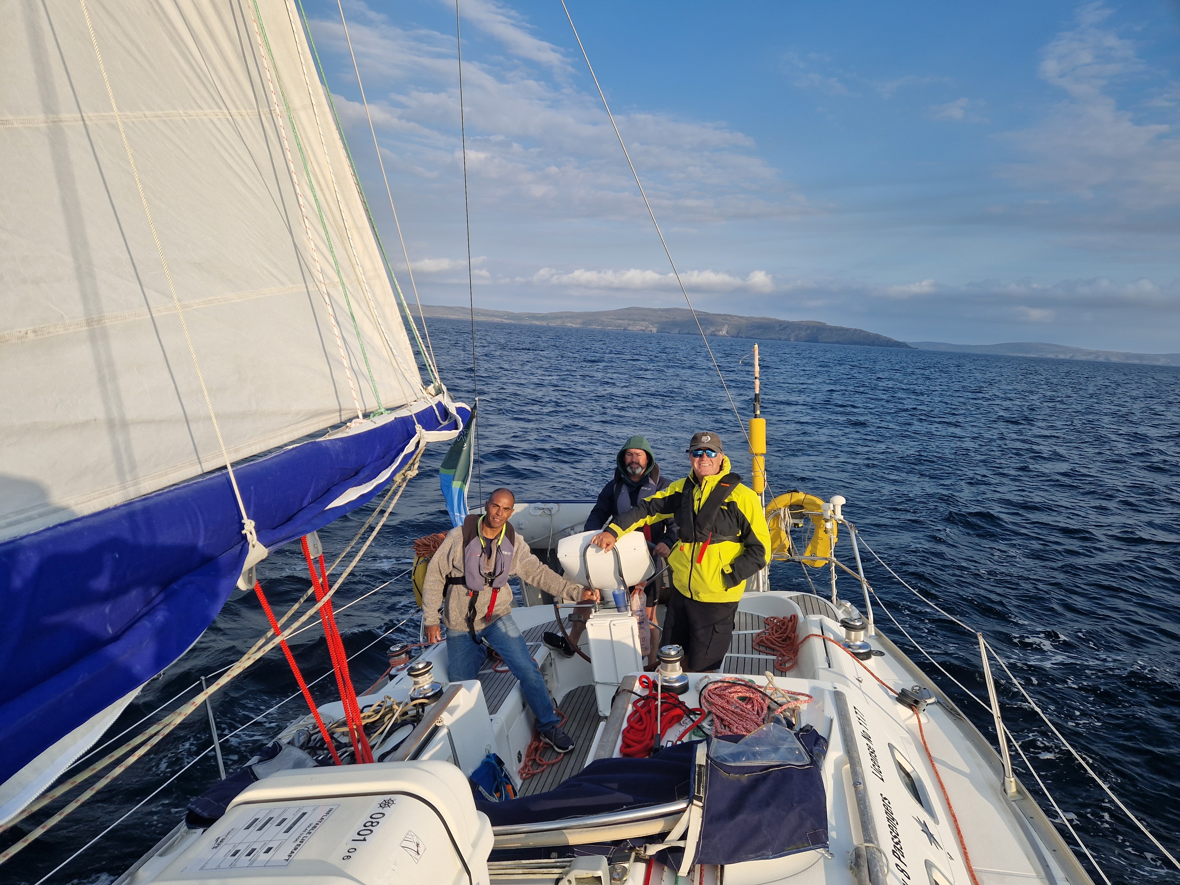 jessy under sail